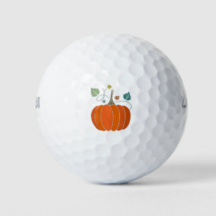 Halloween Creative Pumpkin Vegetable Design   Golf Balls