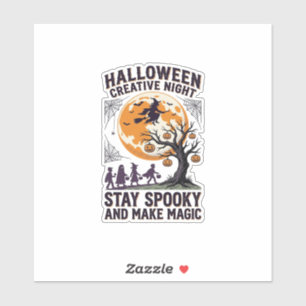 Halloween Creative Shirt Vintage Spooky Moon Art_1