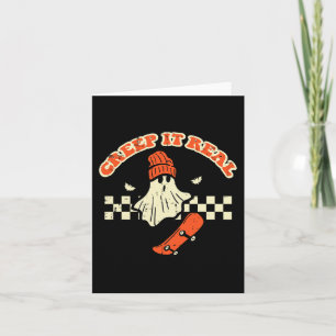 Halloween Creep It Real Ghost Skater Costume Men B Card