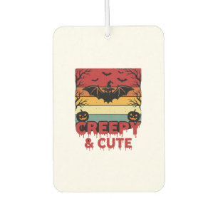 Halloween Creepy and Cute Vintage Bat Car Air Freshener
