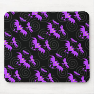 Halloween Creepy Bats Mousepad