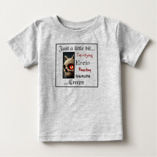 Halloween creepy cat baby T-Shirt