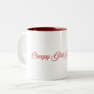 Halloween “Creepy Girl” Mug