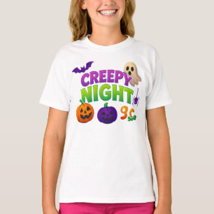 Halloween Creepy Night Clothes Cute Unisex T-Shirt