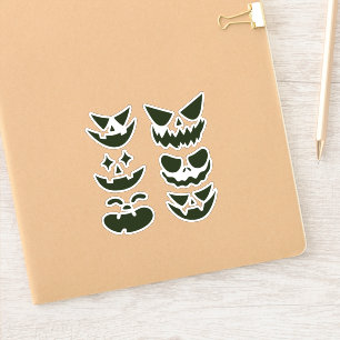 Halloween Creepy Scary Ghostly Evil Spooky Face