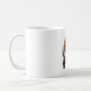Halloween Cross Gravestone Skull Pumpkin Black Cat Coffee Mug