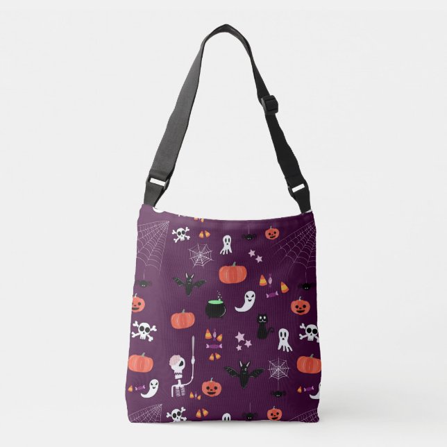 Halloween Crossbody Bag (Front)