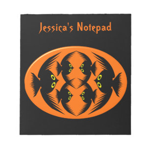 Halloween Crows Customisable Notepad