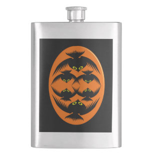 Halloween Crows Flasks