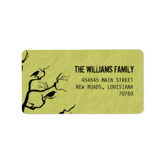 Halloween | Crows Label