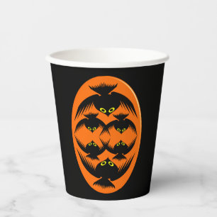 Halloween Crows Paper Cups