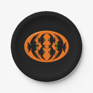 Halloween Crows Paper Party Plates