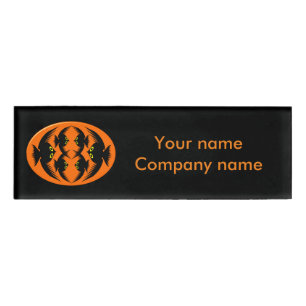 Halloween Crows Personalised Name Tag