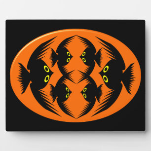 Halloween Crows Plaque