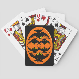 Halloween Crows Playing cards