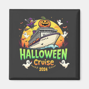 Halloween Cruise 2024 Spooky Cruisng Familly Trip Magnet