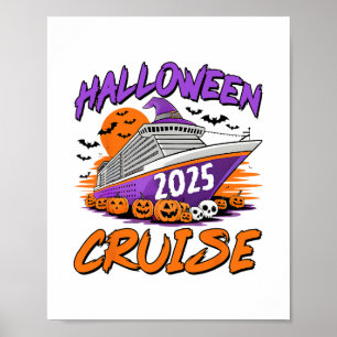 Halloween Cruise 2025 Halloween Trip Family Cruisi Poster