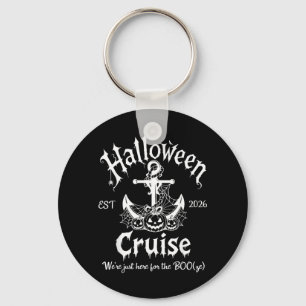 Halloween Cruise 2026 Were Here For Booze Matching Key Ring