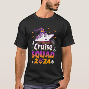 Halloween Cruise Squad 2024 Matching Family Cruisi T-Shirt