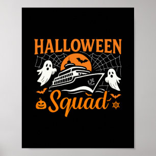 Halloween Cruise Squad 2025 Family Cruising Crew M Poster