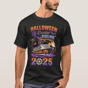 Halloween Cruise Squad 2025 Matching Cruising Crew T-Shirt