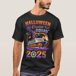Halloween Cruise Squad 2025 Matching Cruising Crew T-Shirt