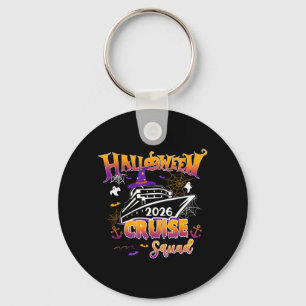 Halloween Cruise Squad 2026 Matching Family Key Ring