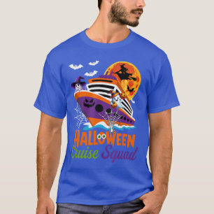 Halloween Cruise Squad Boo Ghosts Witch Horror Cru T-Shirt