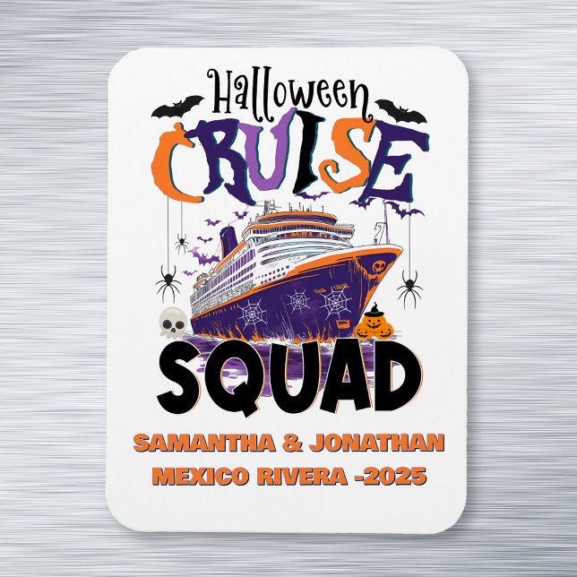 Halloween Cruise Squad Custom Cabin Door Magnet (Creator Uploaded)