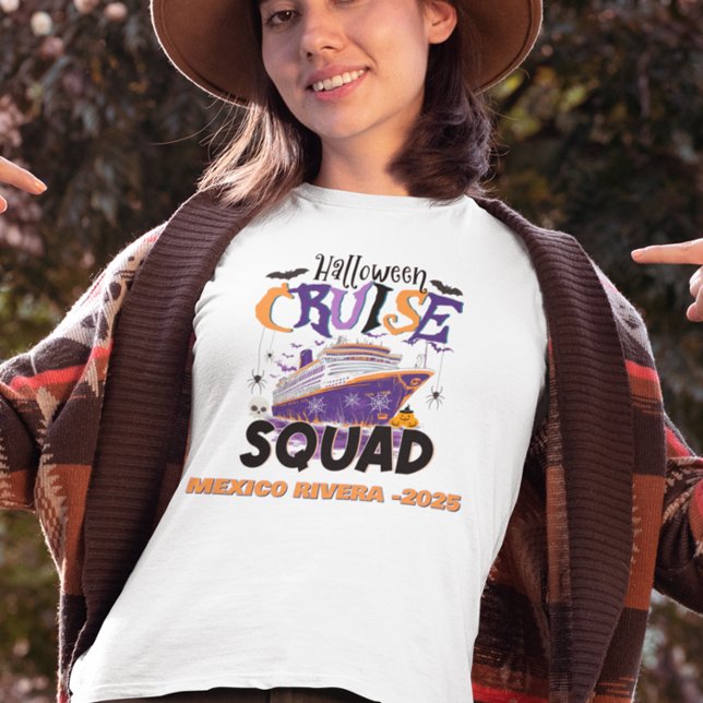 Halloween Cruise Squad Custom  T-Shirt (Creator Uploaded)