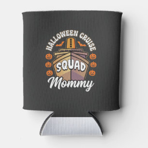 Halloween Cruise Squad Mummy Family Vacation Desig Can Cooler