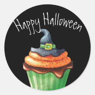 Halloween Cupcake stickers