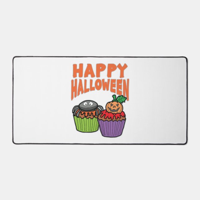 Halloween cupcakes desk mat (Front)