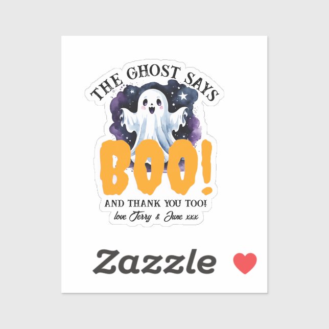 Halloween Custom-Cut Vinyl Sticker | Spooky (Sheet)