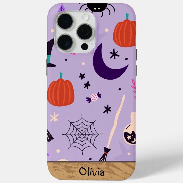 HALLOWEEN CUSTOM NAME Case-Mate iPhone CASE (Back)