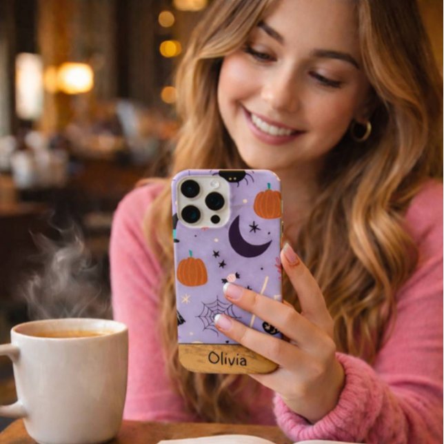 HALLOWEEN CUSTOM NAME iPhone CASE (Creator Uploaded)