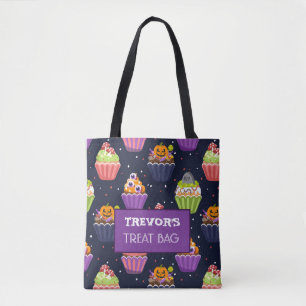 Halloween Custom Treat & Candy Tote Bag