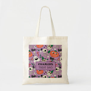 Halloween Custom Treat & Candy Tote Bag