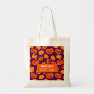 Halloween Custom Treat & Candy Tote Bag