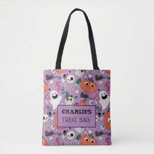 Halloween Custom Treat & Candy Tote Bag