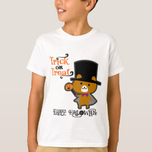 Halloween Custom Whimsical Funny Cute Bear    T-Shirt