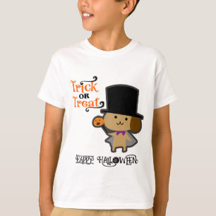 Halloween Custom Whimsical Funny Cute Dog T-Shirt