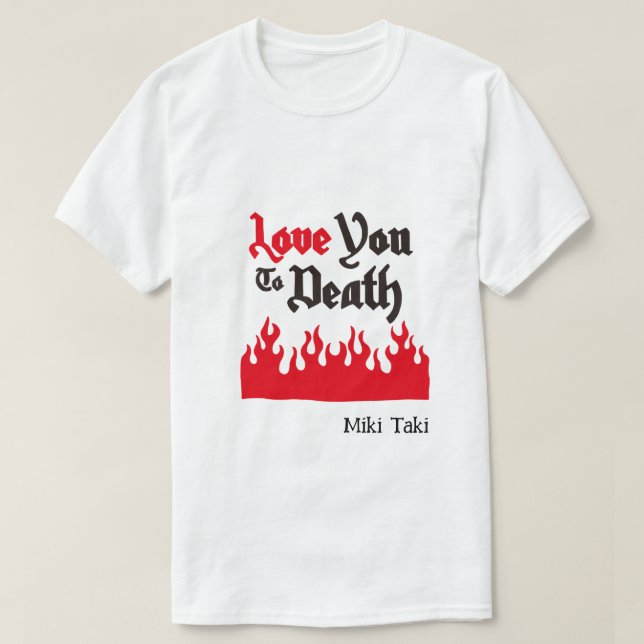Halloween Custom Whimsical Funny modern  T-Shirt (Design Front)