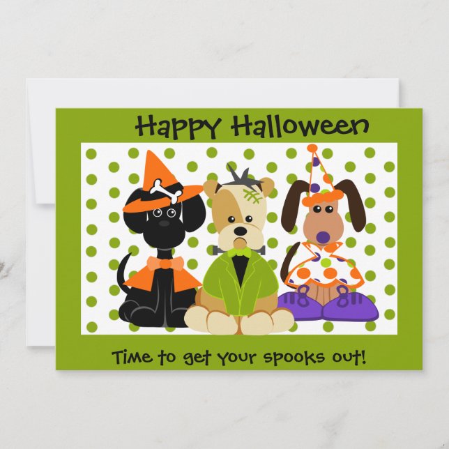 Halloween Customer Thank You Card (Front)