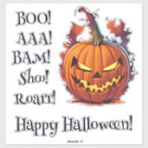 Halloween Customizable sticker
