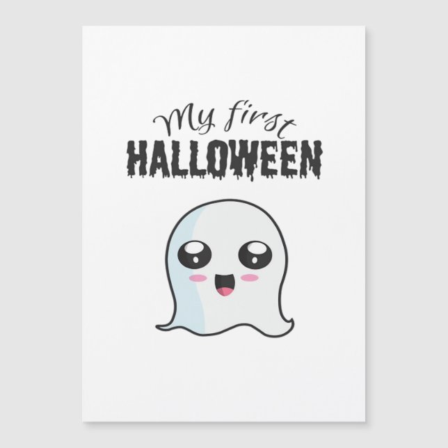 Halloween Cute Boo Newborn Baby Girl First Hallowe (Front)