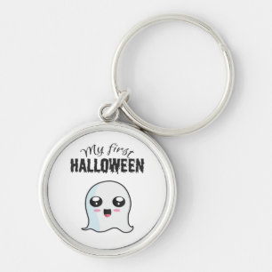Halloween Cute Boo Newborn Baby Girl First Hallowe Key Ring