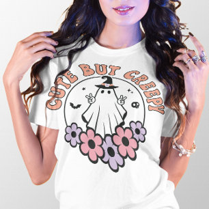 HALLOWEEN CUTE BUT CREEPY GHOST T-Shirt