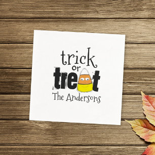 Halloween Cute Candy Corn Whimsical Funny Napkin
