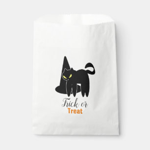 Halloween Cute Creepy Cat and Witch Hat Favour Bags